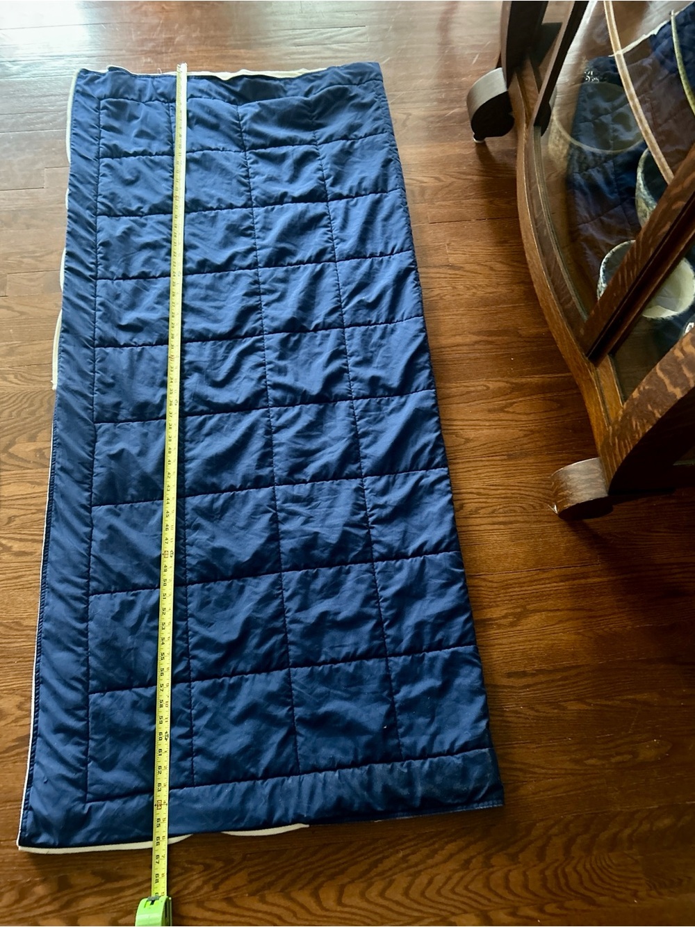 Sleeping bag lightweight for indoors or outdoors sit in for couch 2 zippers